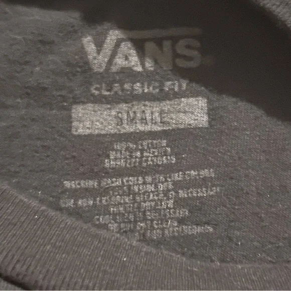 *2/15* Vans Long Sleeve Floral Checkered Print Shirt - Picture 3 of 3